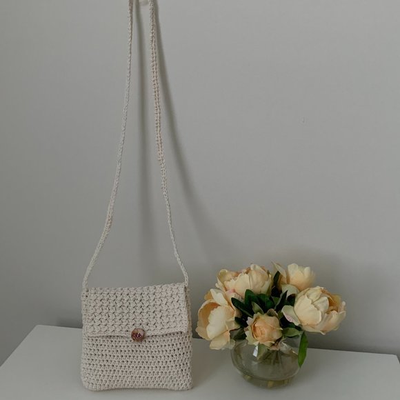 Crochet Small Messenger Bag - Picture 5 of 16